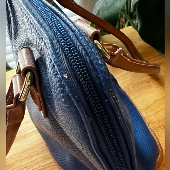 Mark Fisher Blue and Brown Purse - Picture 5 of 9